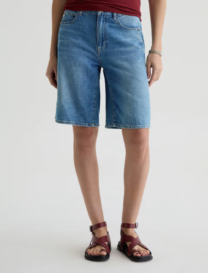 THALIA BERMUDA SHORT (GALAXY) - A.G. DENIM