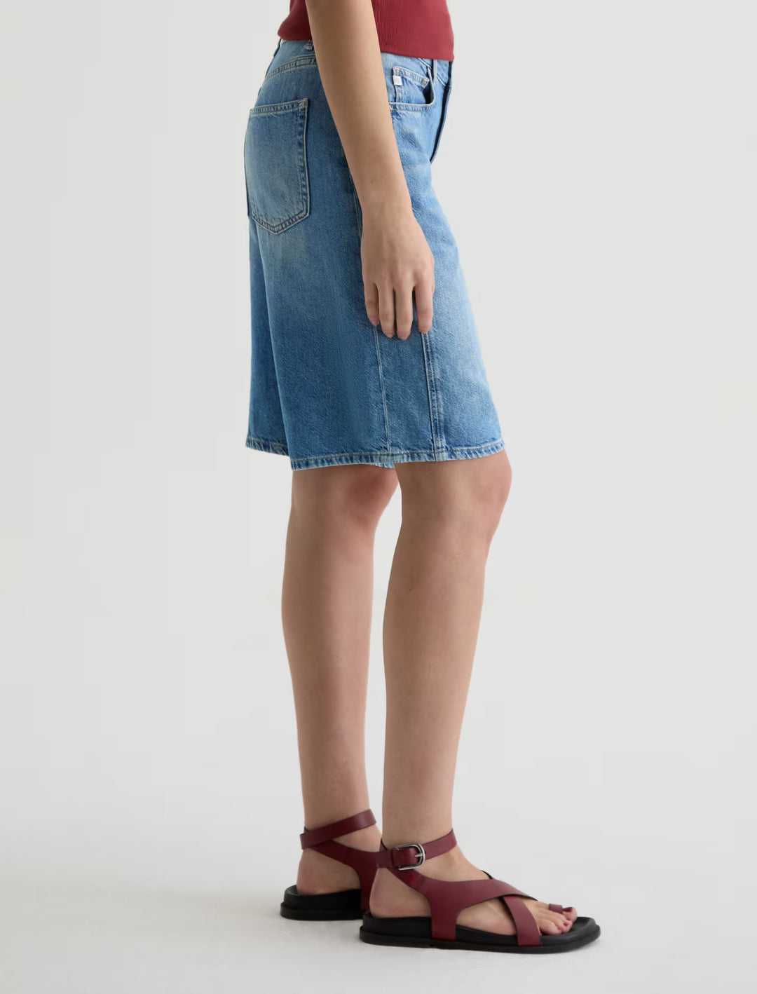 THALIA BERMUDA SHORT (GALAXY) - A.G. DENIM
