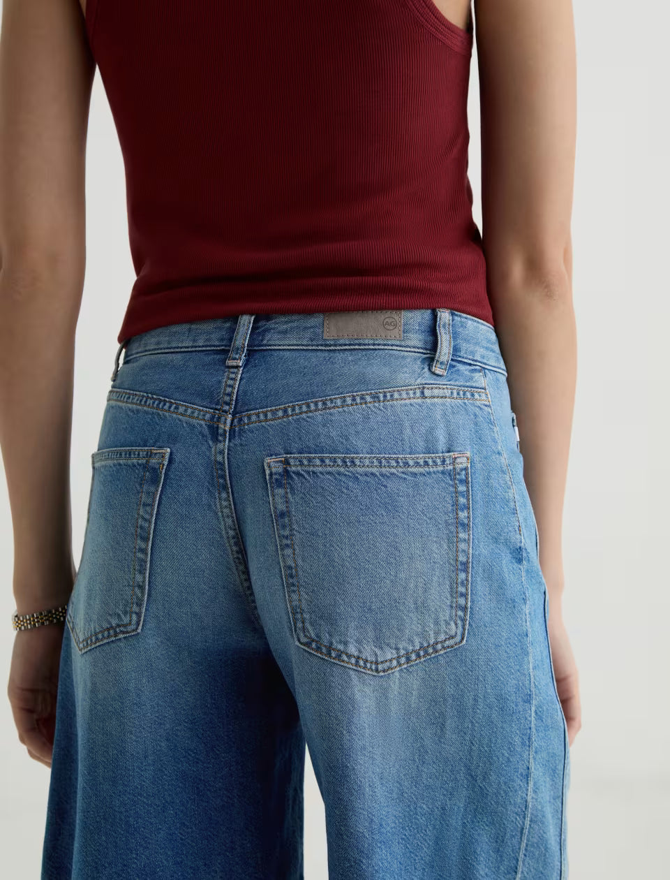 THALIA BERMUDA SHORT (GALAXY) - A.G. DENIM