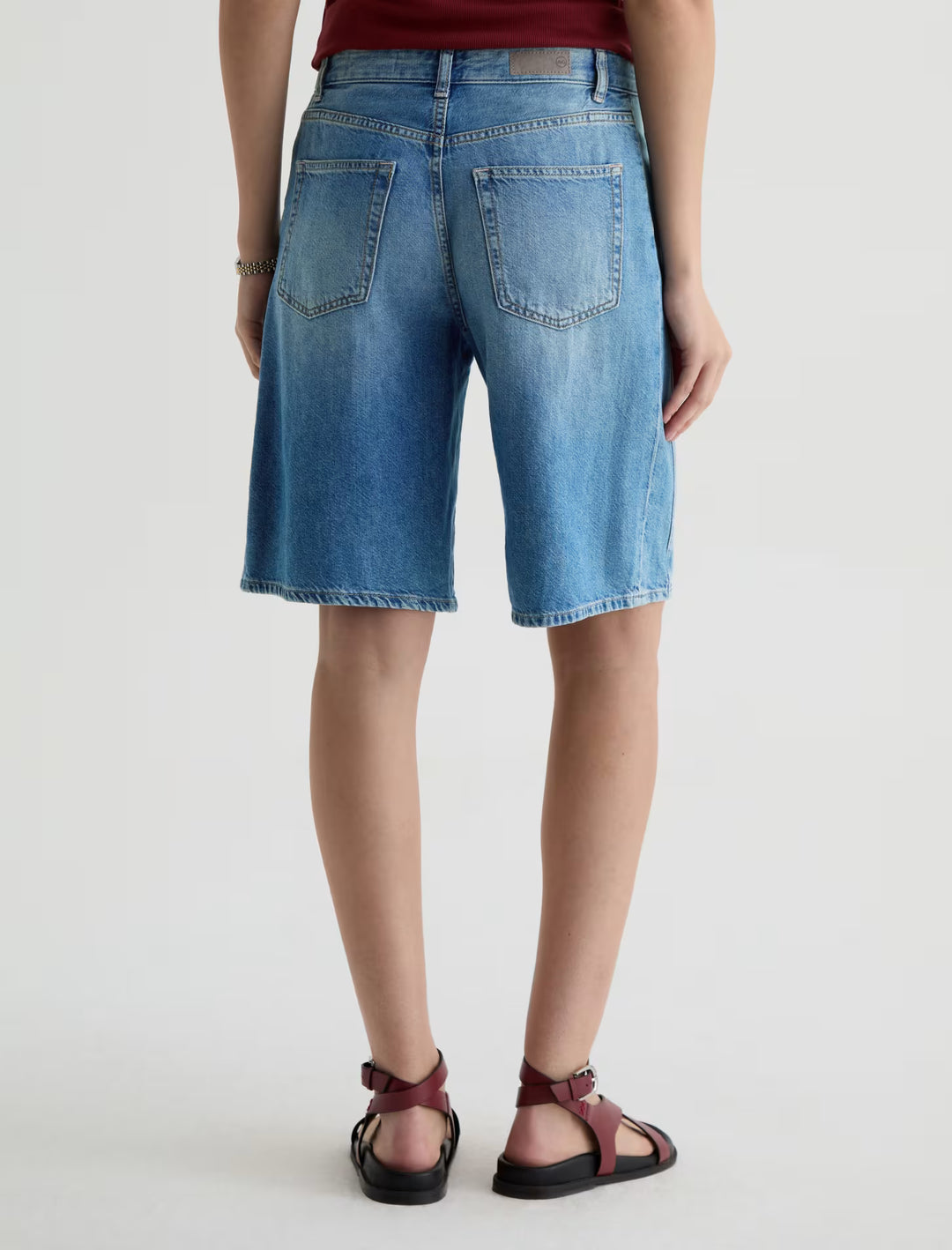 THALIA BERMUDA SHORT (GALAXY) - A.G. DENIM