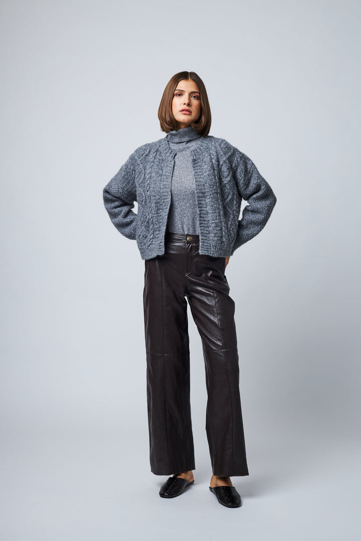 AMABELLA CARDIGAN (ROCKY SLATE) - LINE