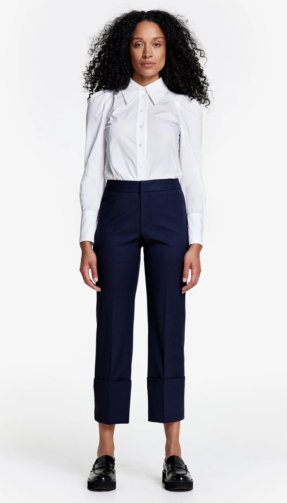 CUFFED FLOOD PANT (DEEP NAVY) - SMYTHE