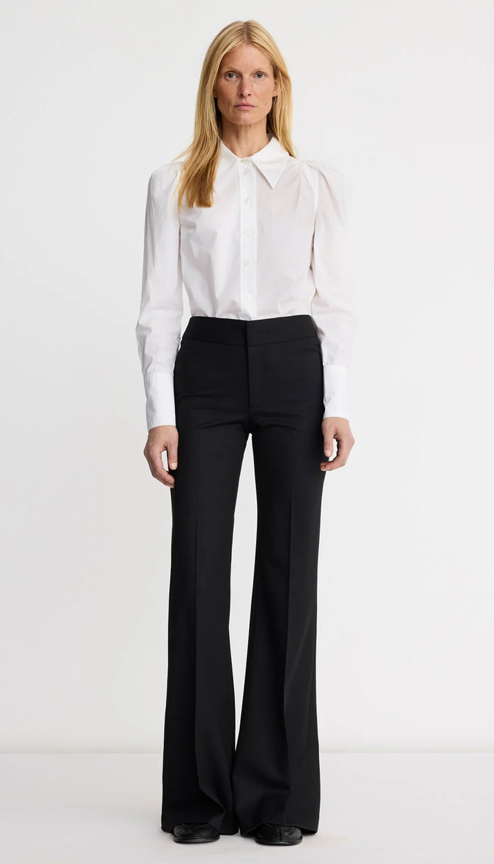 LISBON STRAIGHT LEG PANT (BLACK) - SMYTHE