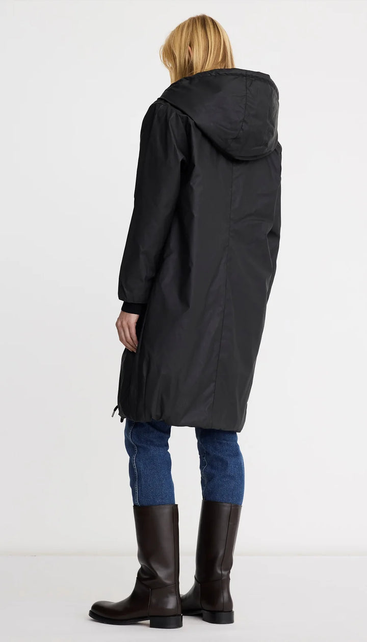DARK AND STORMY COAT (BLACK) - SMYTHE