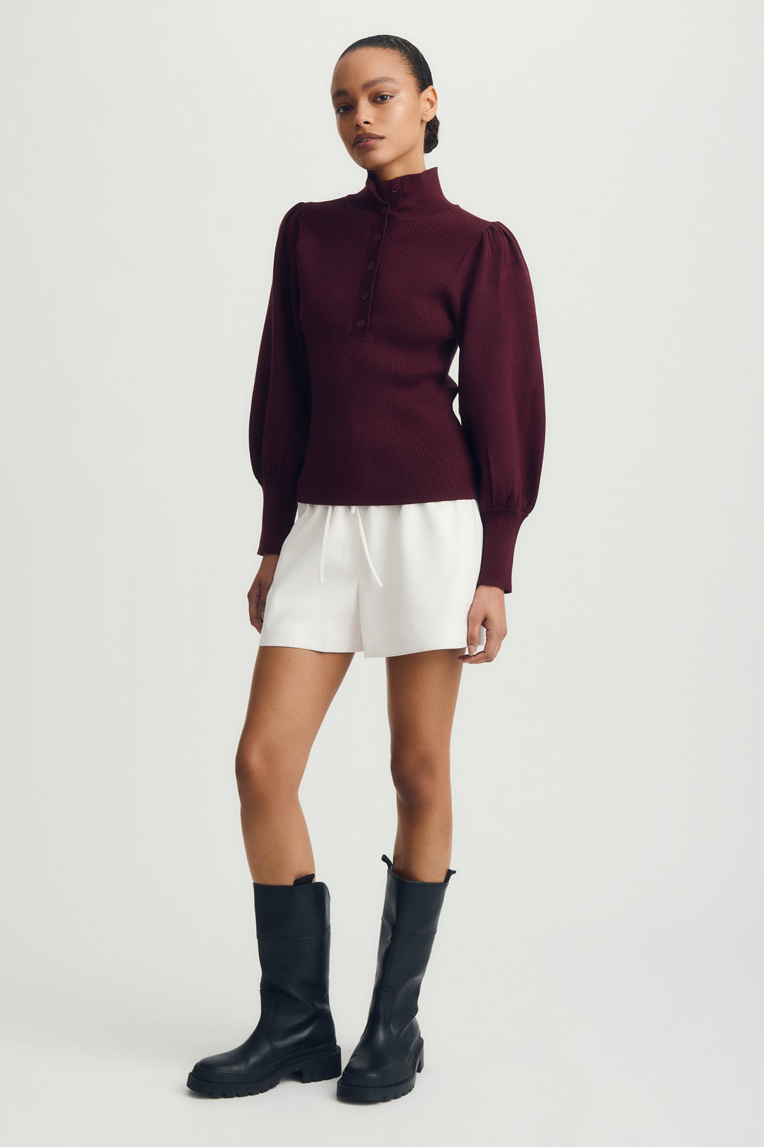 ASH PUFF SLEEVE TOP - MELISSA NEPTON
