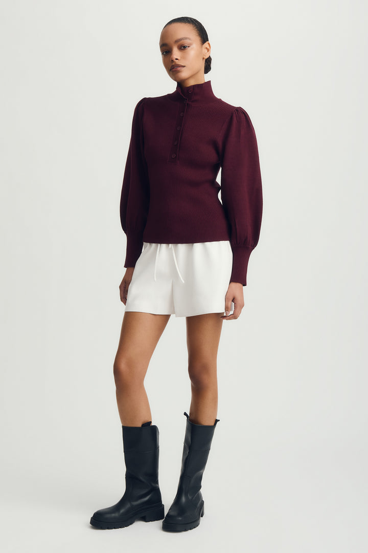 ASH PUFF SLEEVE TOP - MELISSA NEPTON