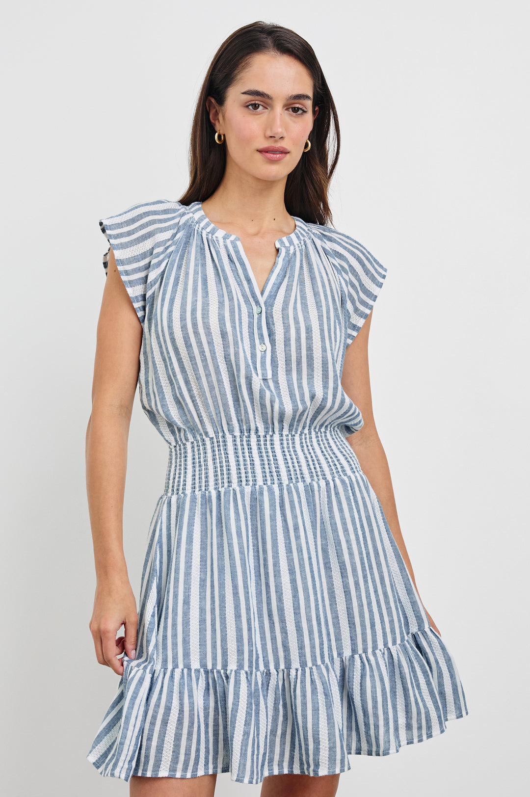 AUGUSTINE DRESS (JALISCO STRIPE) - RAILS