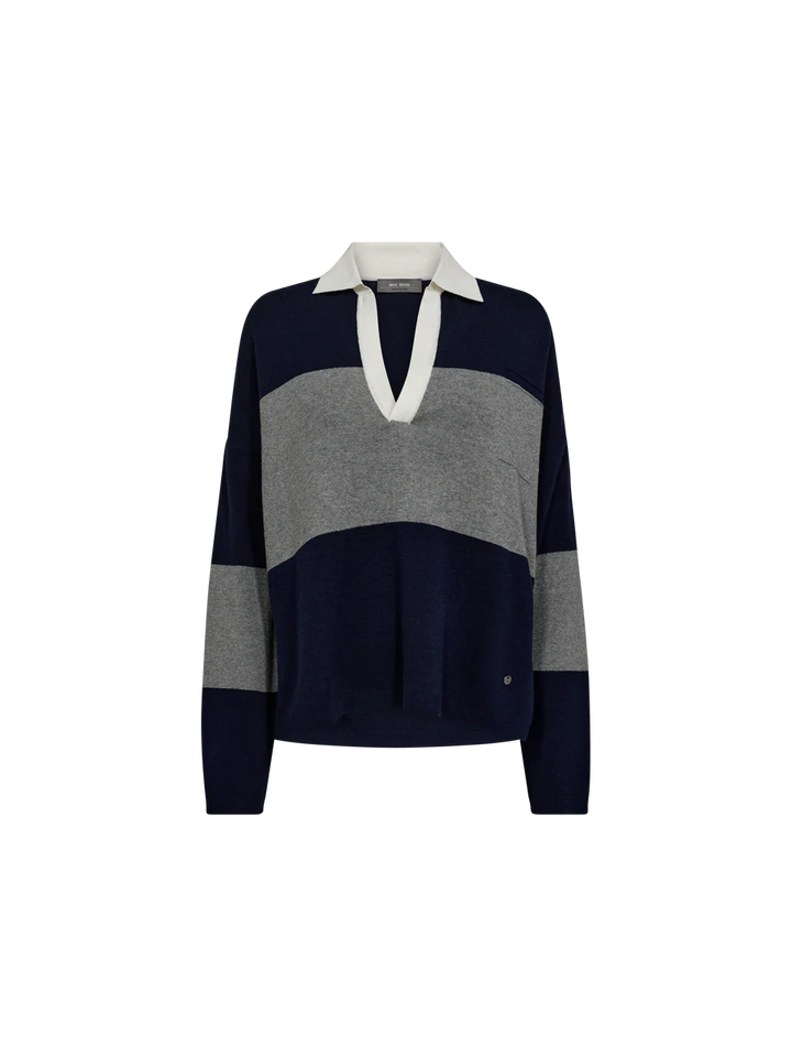 WYLIE TANI BOLD STRIPE KNIT TOP - MOS MOSH
