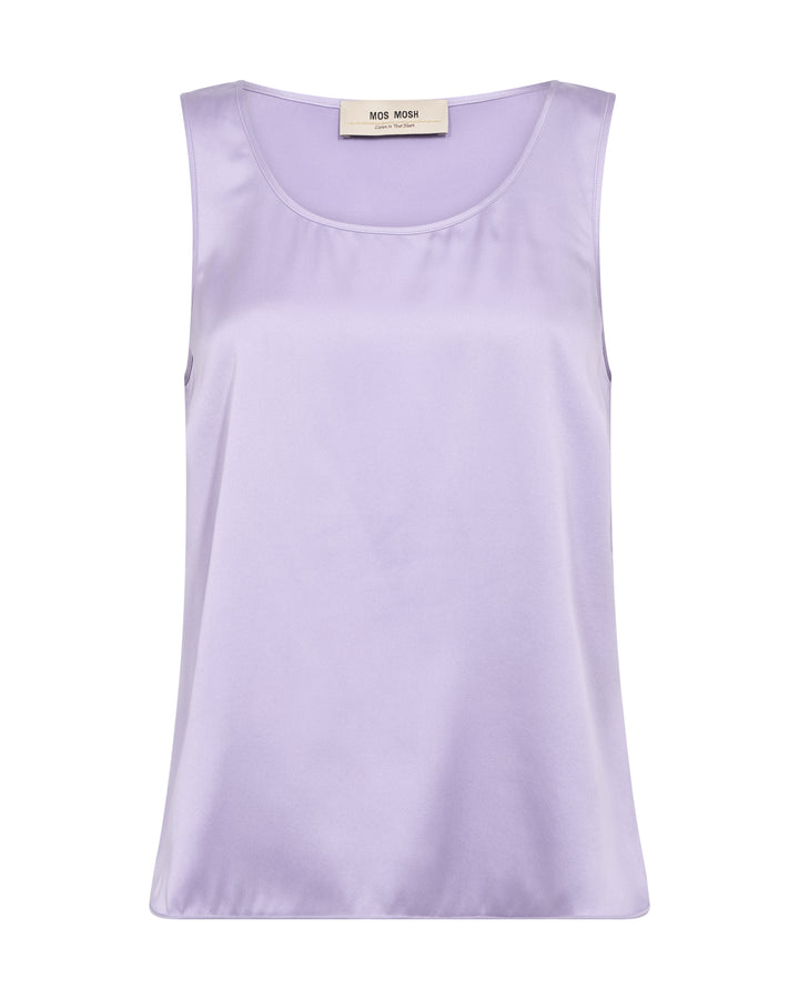 ASTRID SILK TANK TOP (VIOLET TULIP) - MOS MOSH
