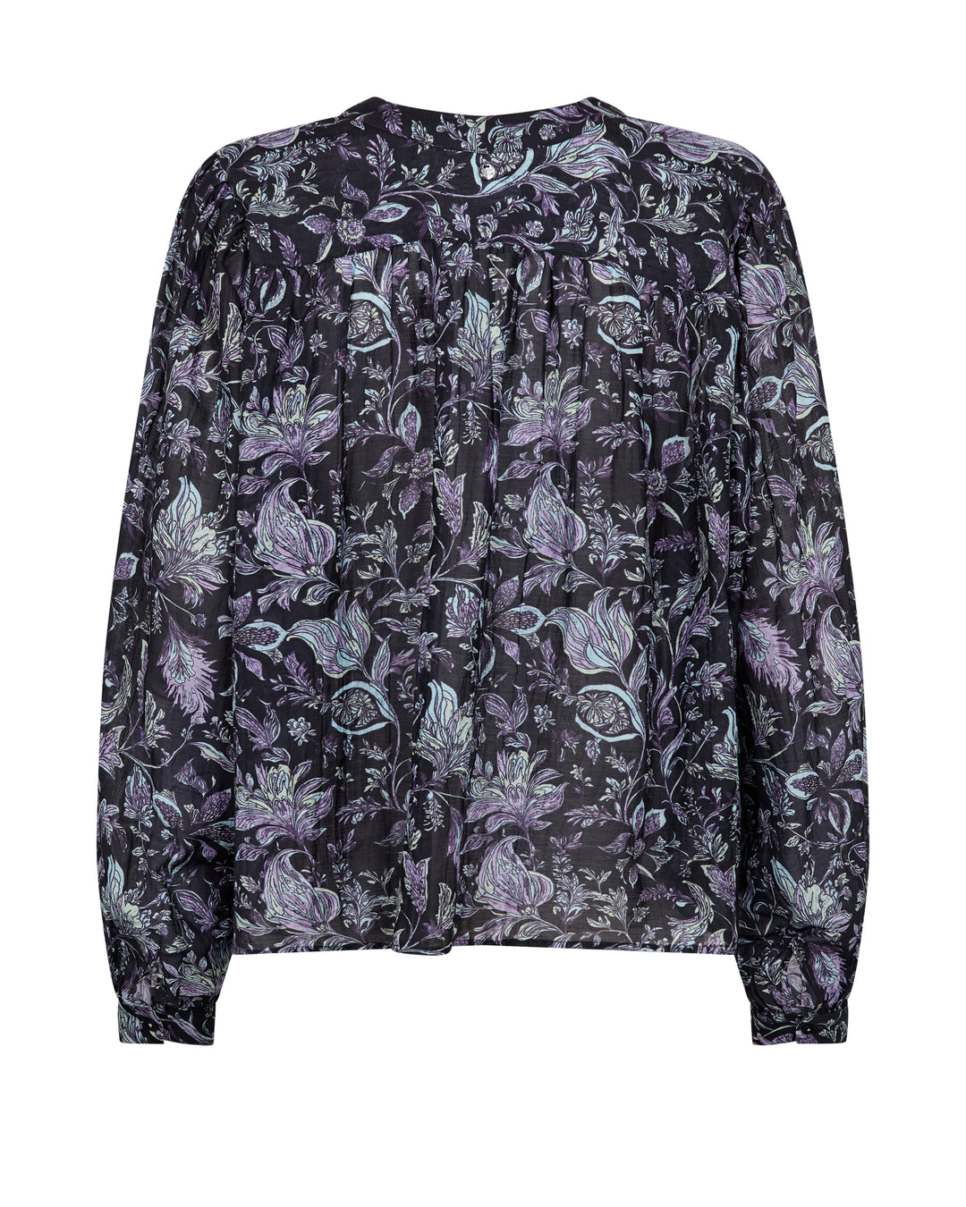 TENCA FLEURA BLOUSE (SALUTE NAVY) - MOS MOSH