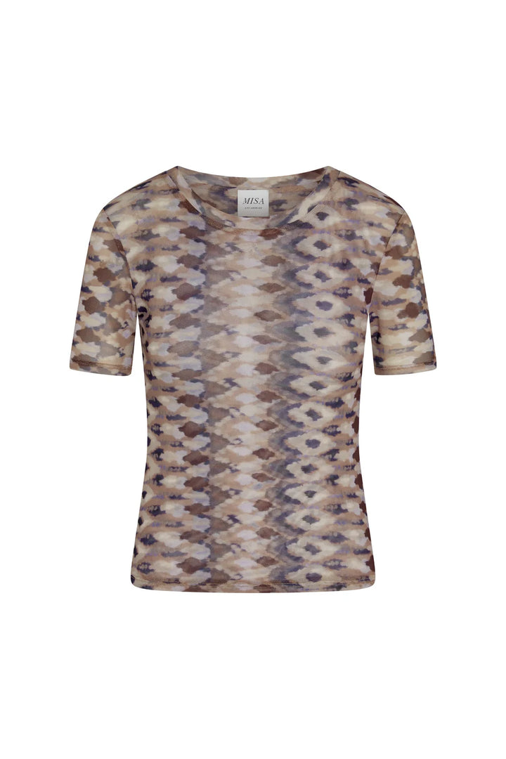 AMOR TOP (SERPENTINE GEO MESH) - MISA