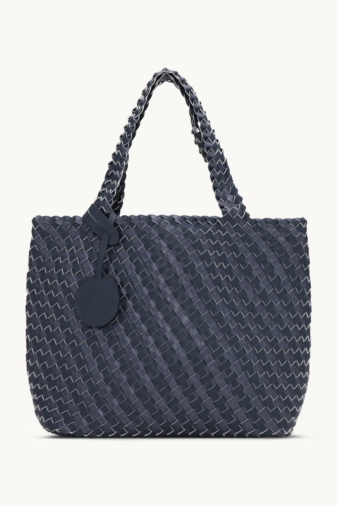 TOTE BAG REVERSIBLE (NAVY METALLIC BLUE) - ILSE JACOBSEN