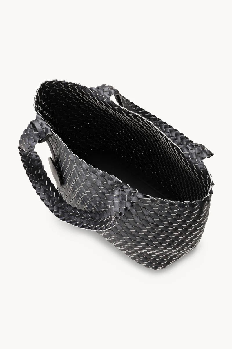 TOTE BAG REVERSIBLE (NAVY METALLIC BLUE) - ILSE JACOBSEN