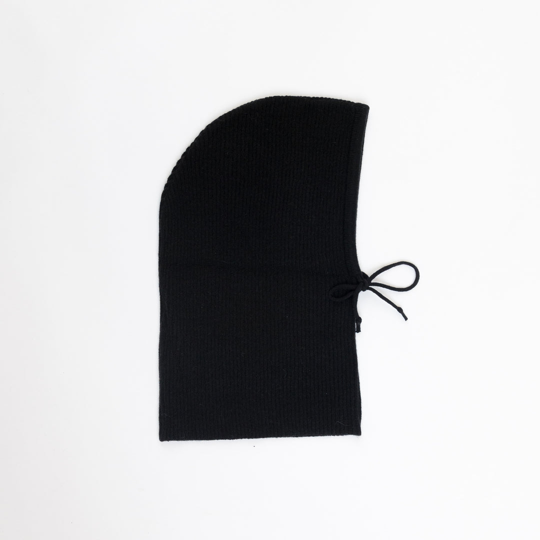 FRONT TIE BALACLAVA (BLACK) - LYLA + LUXE