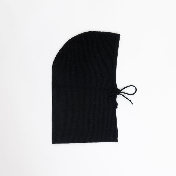 FRONT TIE BALACLAVA (BLACK) - LYLA + LUXE
