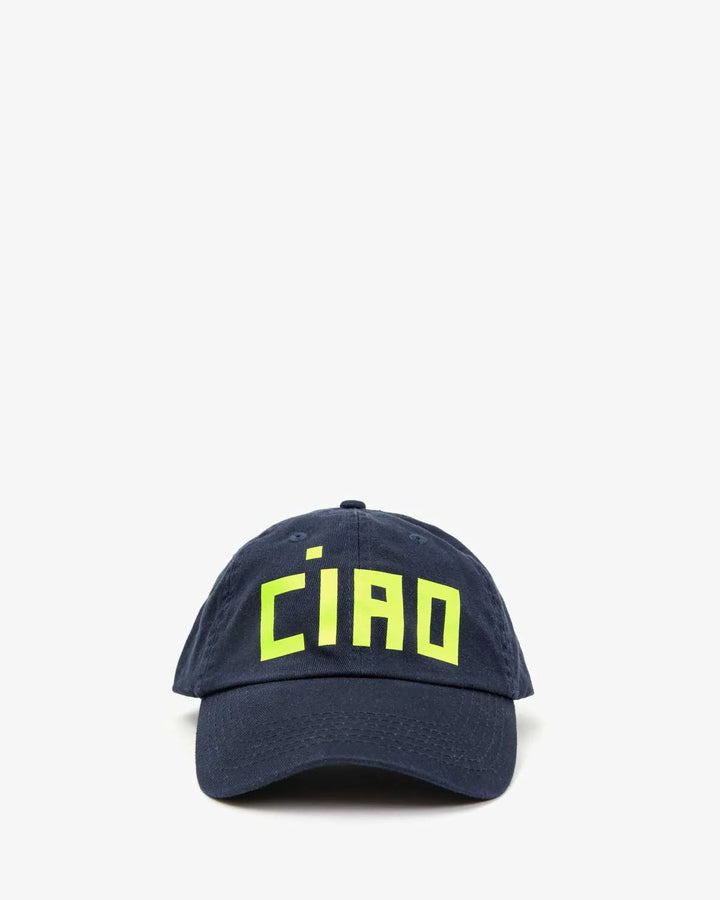 CIAO NAVY BASEBALL HAT - CLARE V.