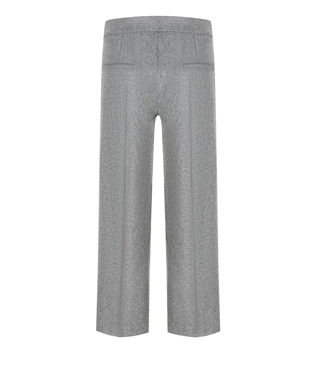 CAMERON WIDE LEG PANT (STONE GREY MELANGE) - CAMBIO