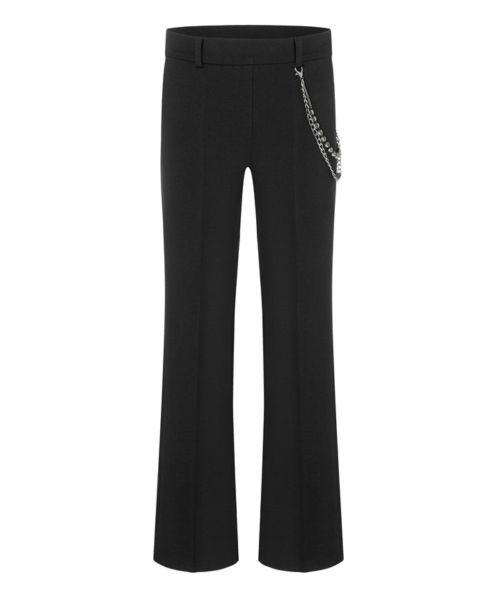 FRANCOISE PULL ON PANT WITH DETACHABLE CHAIN - CAMBIO