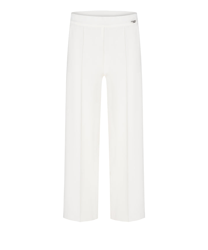 CAMERON WIDE LEG PANT (OFF WHITE) - CAMBIO