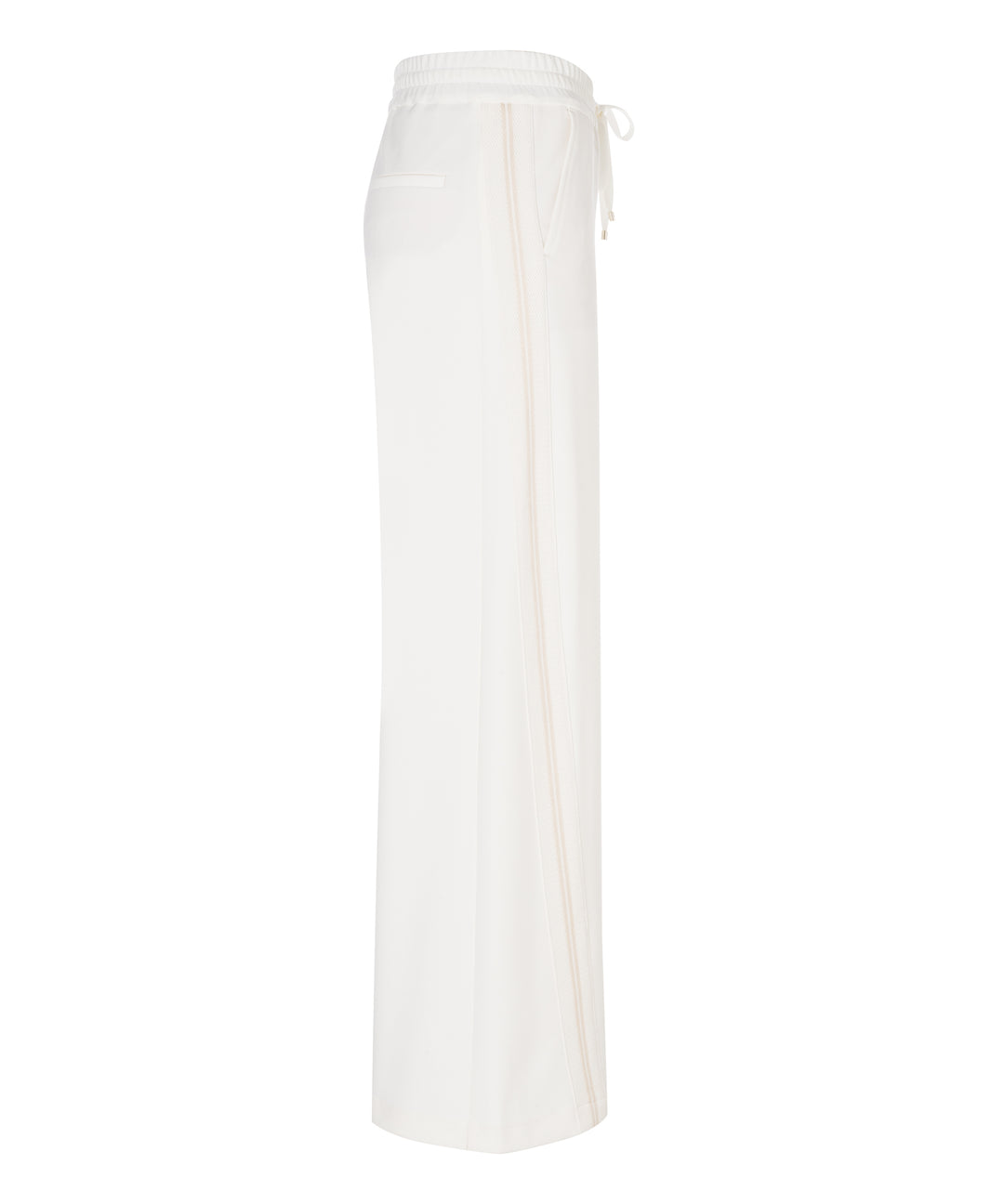 ANABELLE PANT WITH STRIPES (OFF WHITE) - CAMBIO