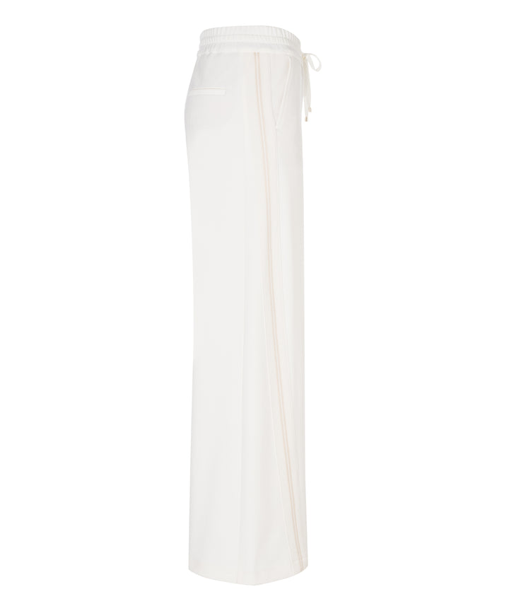 ANABELLE PANT WITH STRIPES (OFF WHITE) - CAMBIO