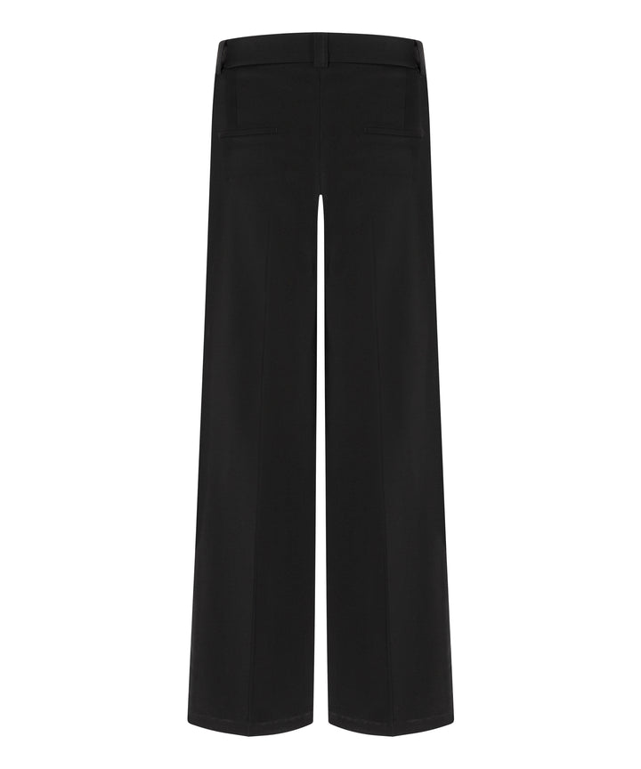 ANAIS WRAP FRONT PANT (BLACK) - CAMBIO