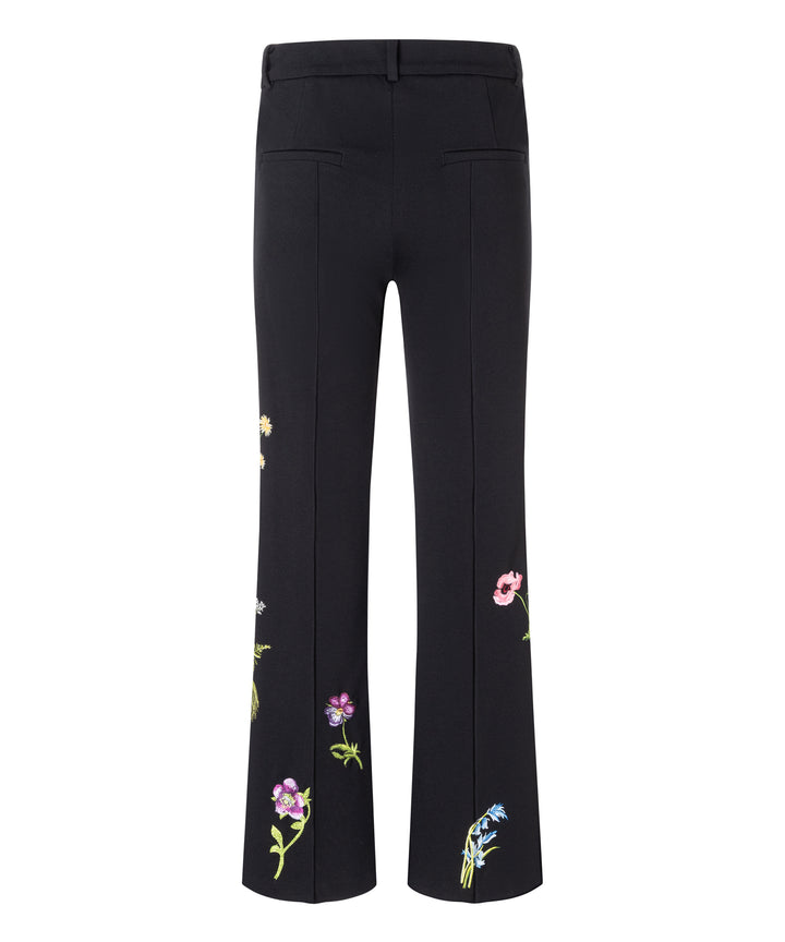 FRANCOISE FLORAL EMBROIDERY PANT - CAMBIO