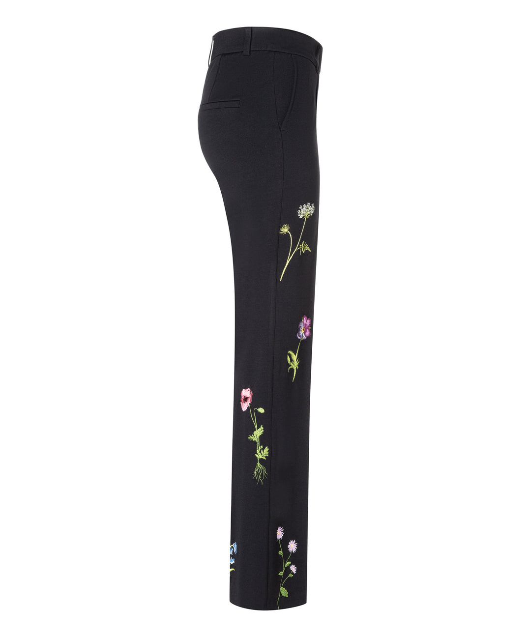FRANCOISE FLORAL EMBROIDERY PANT - CAMBIO