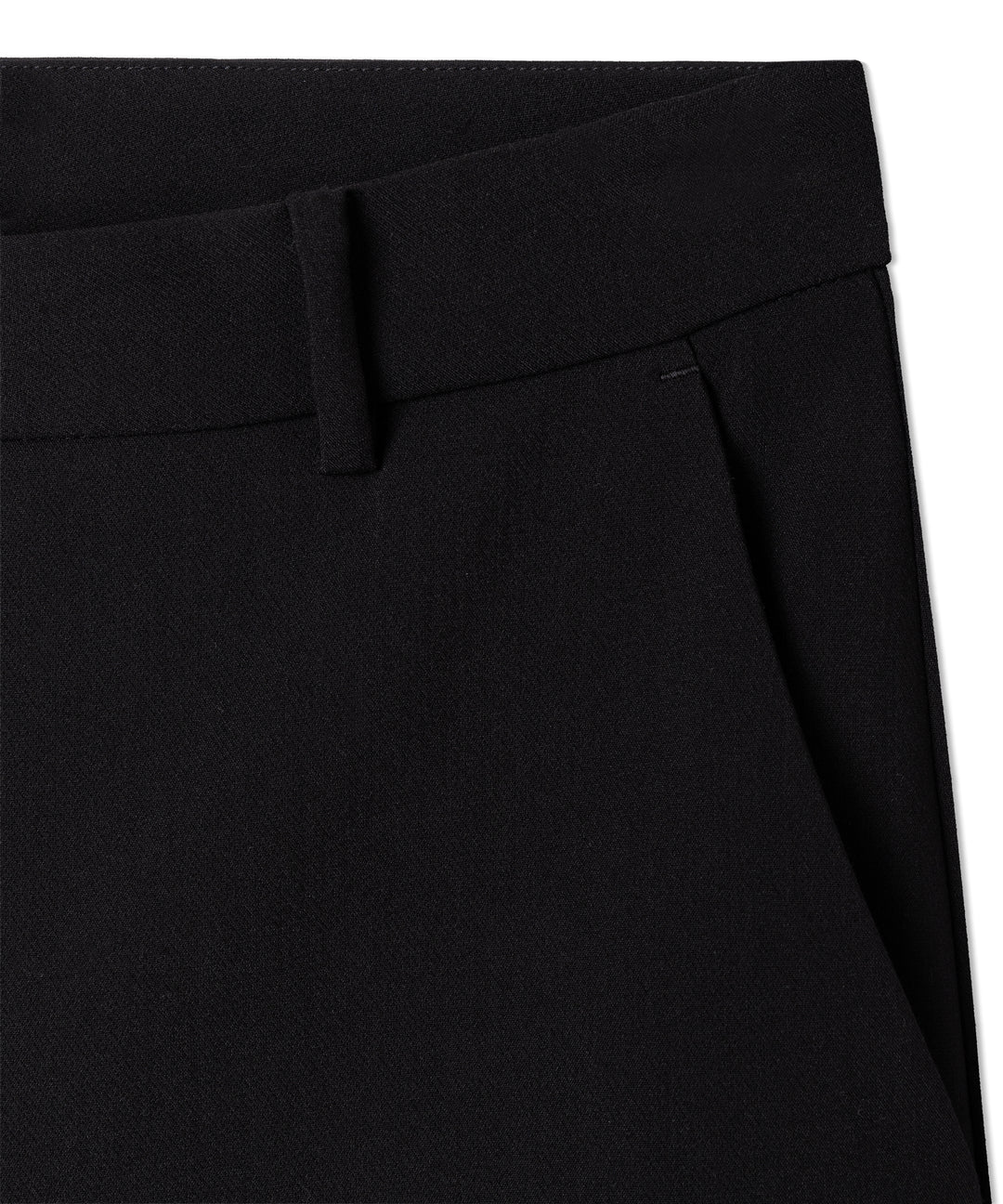 EDITA BARREL CROPPED PANT (BLACK) - CAMBIO