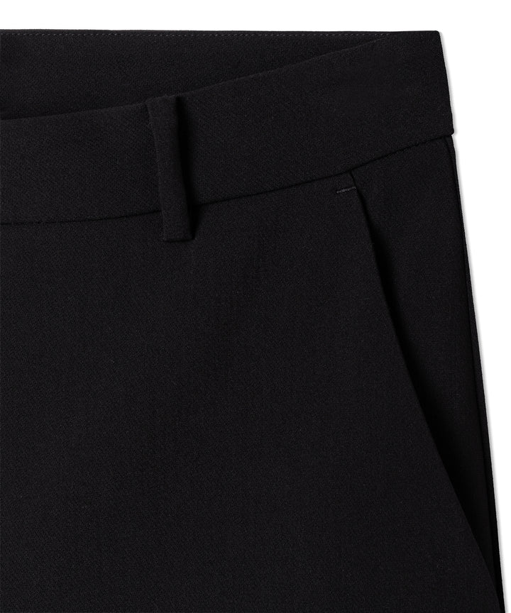EDITA BARREL CROPPED PANT (BLACK) - CAMBIO
