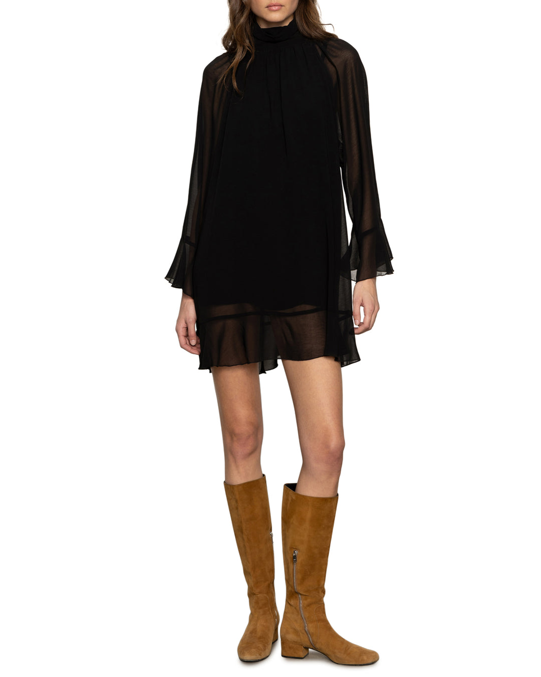 THE SOULMATE MINI DRESS (BLACK) - SANCTUARY