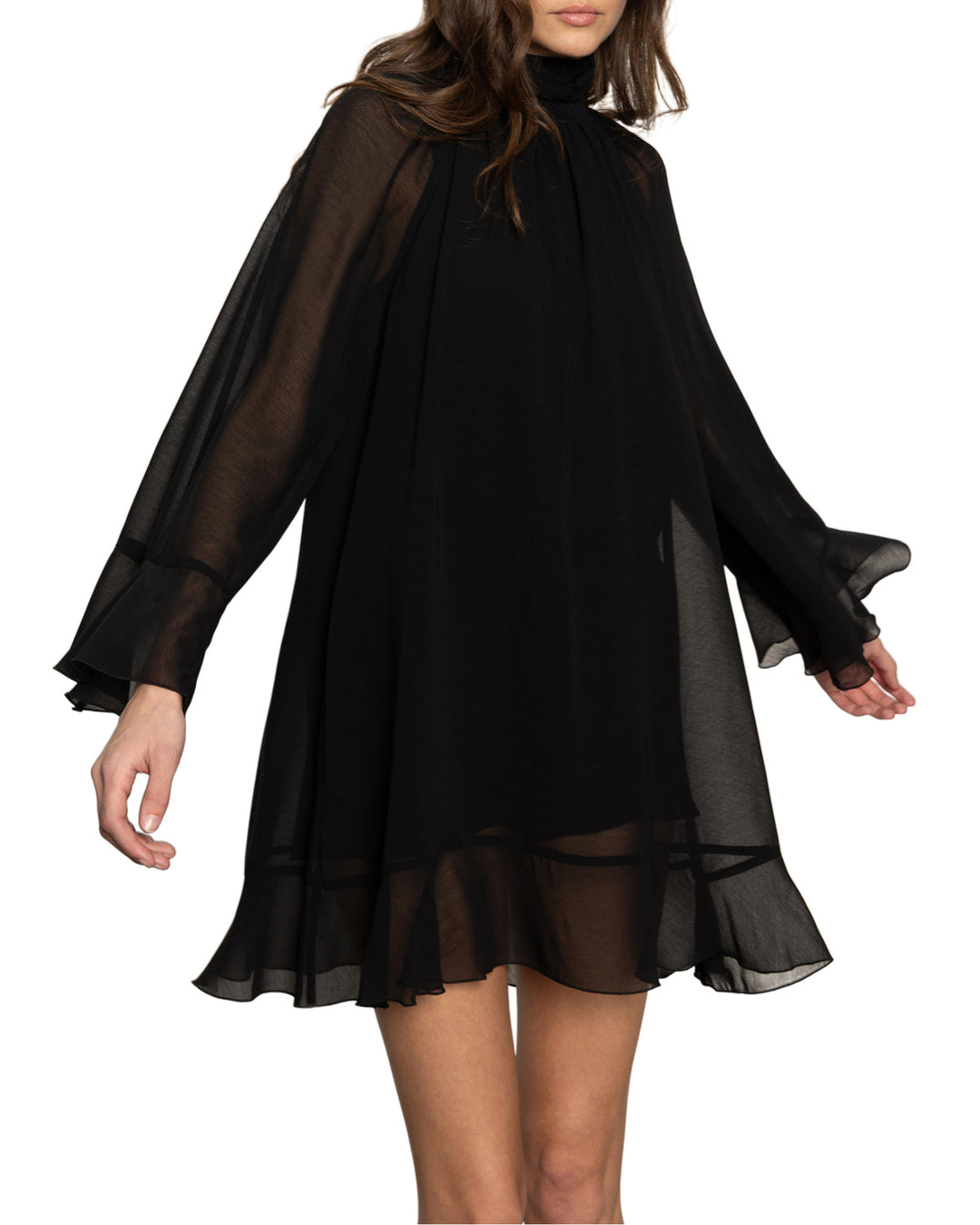 THE SOULMATE MINI DRESS (BLACK) - SANCTUARY