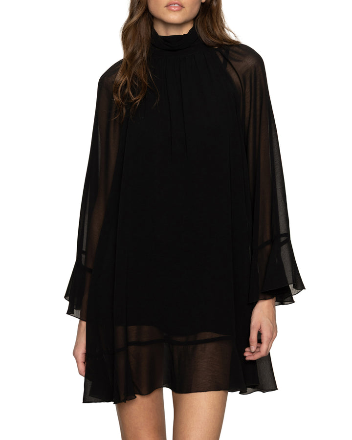 THE SOULMATE MINI DRESS (BLACK) - SANCTUARY