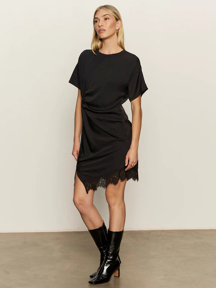 SATIN MIX T-SHIRT DRESS - SANCTUARY