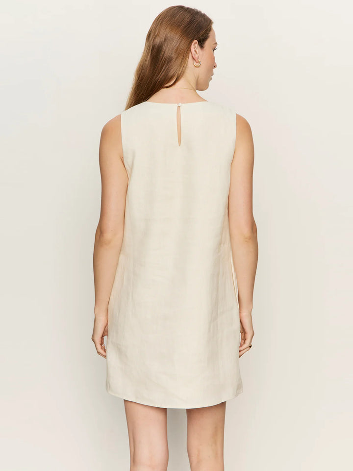 WAY TO BE LINEN SHIFT DRESS (PALMETTA) - SANCTUARY