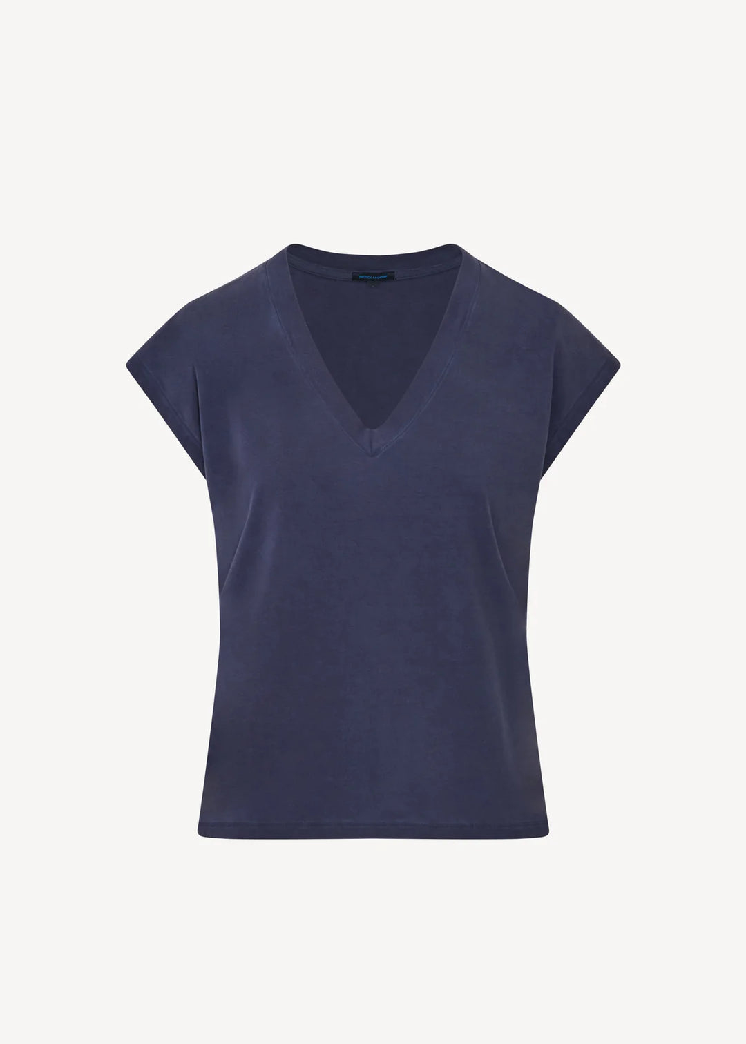 S/S ICONIC SUBLIME V-NECK DOLMAN TEE (MOOD INDIGO) - PATRICK ASSARAF