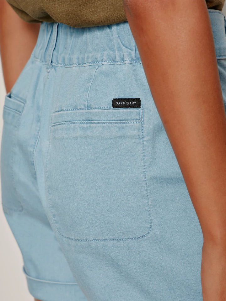 WANDER ON DENIM SHORT (SKYLINE) - SANCTUARY