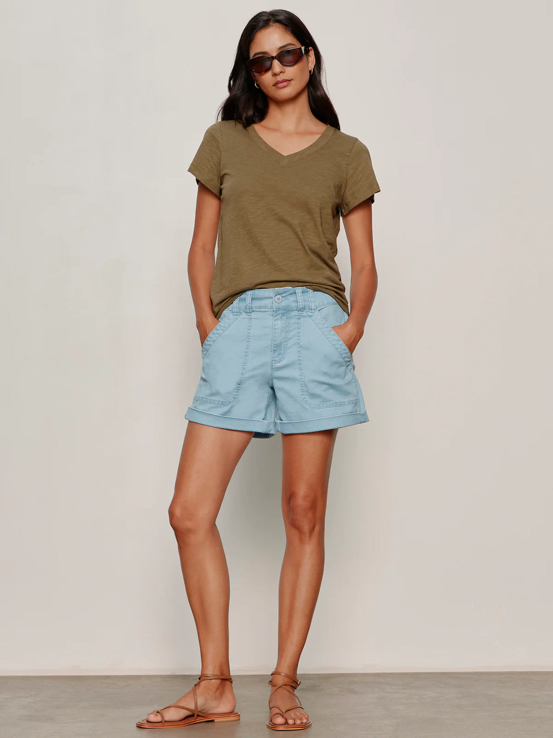 WANDER ON DENIM SHORT (SKYLINE) - SANCTUARY