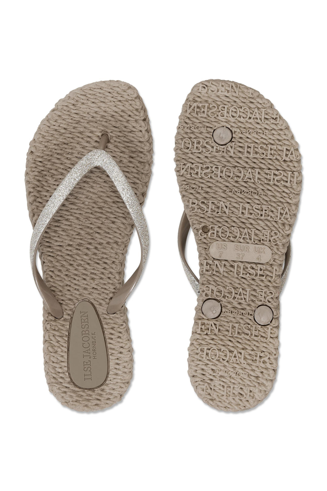 CHEERFUL FLIP FLOP W/GLITTER (ATMOSPHERE) - ILSE JACOBSEN