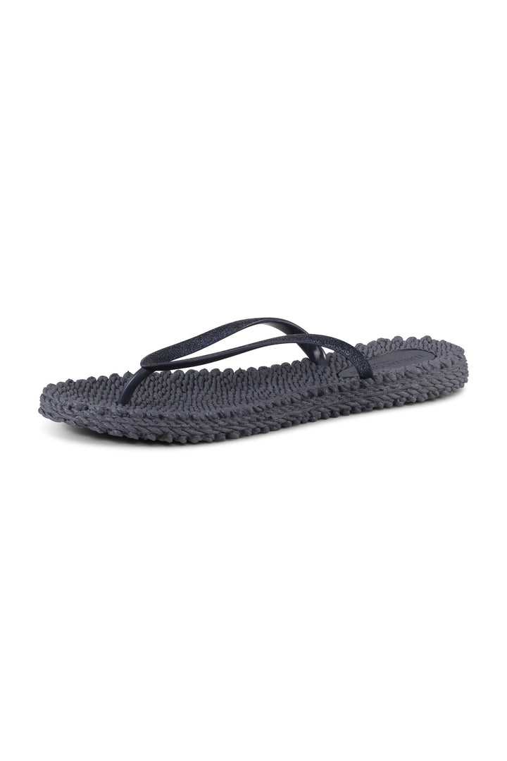 CHEERFUL FLIP FLOP W/GLITTER (OMBRE BLUE) - ILSE JACOBSEN