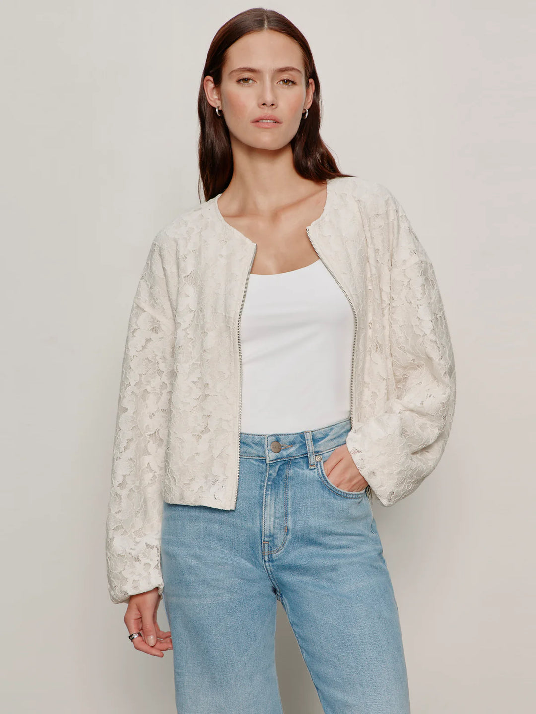 LEILA LACE JACKET (COLLAGEN) - SANCTUARY