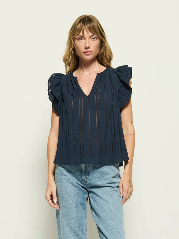CLAUDIA TOP (NIGHT SKY) - NATION