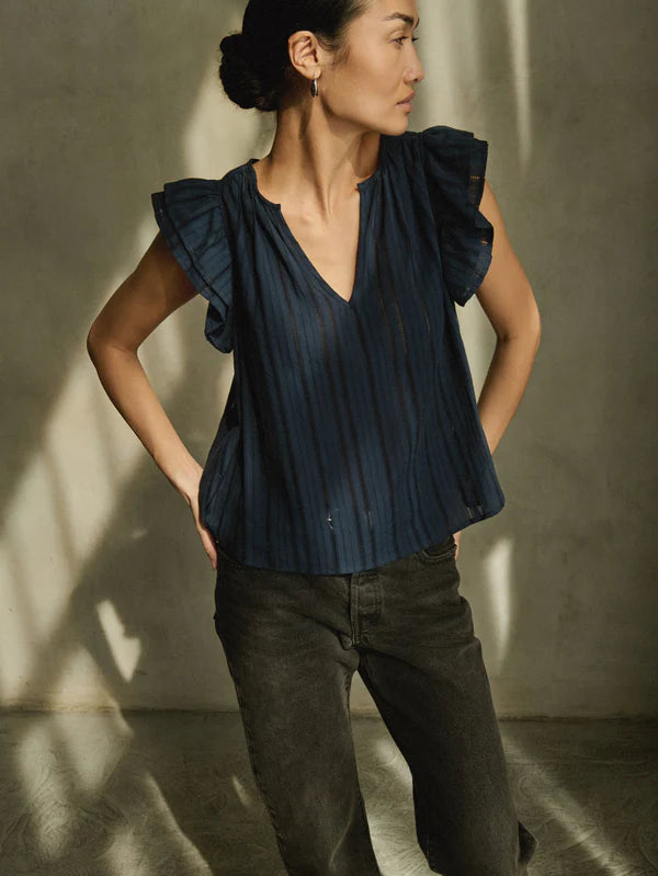 CLAUDIA TOP (NIGHT SKY) - NATION
