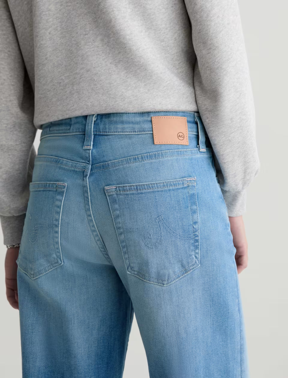 SAIGE WIDE LEG CROP (EXPEDITION) - A.G. DENIM