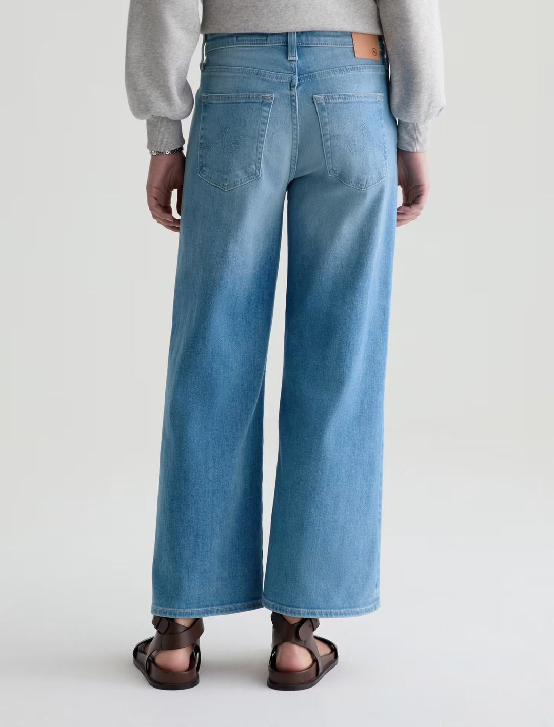 SAIGE WIDE LEG CROP (EXPEDITION) - A.G. DENIM
