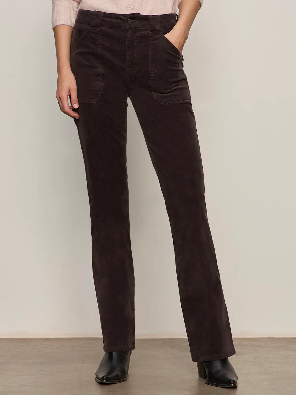 CORDUROY HAYDEN BOOTCUT PANT (SEMI SWEET) - SANCTUARY