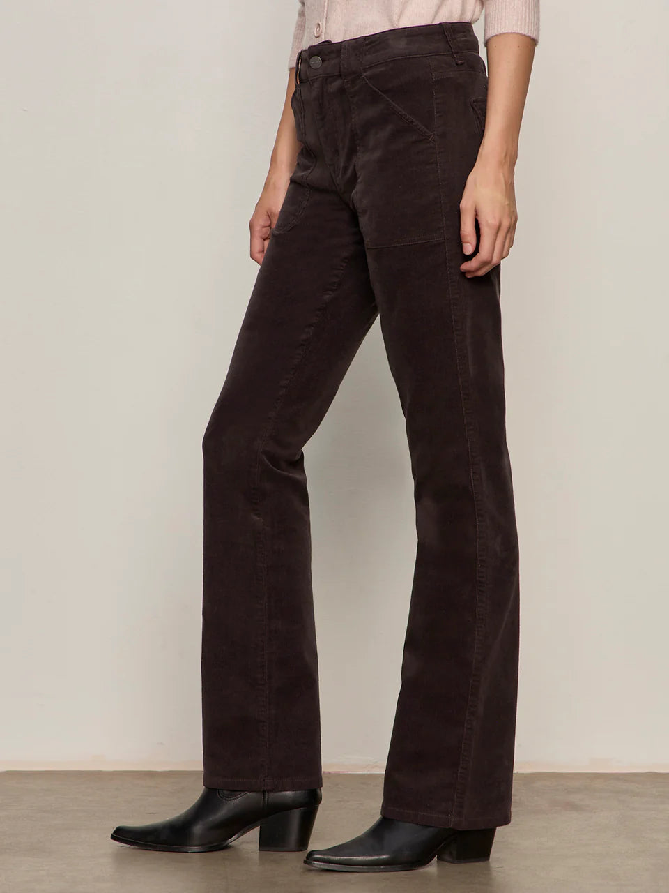 CORDUROY HAYDEN BOOTCUT PANT (SEMI SWEET) - SANCTUARY