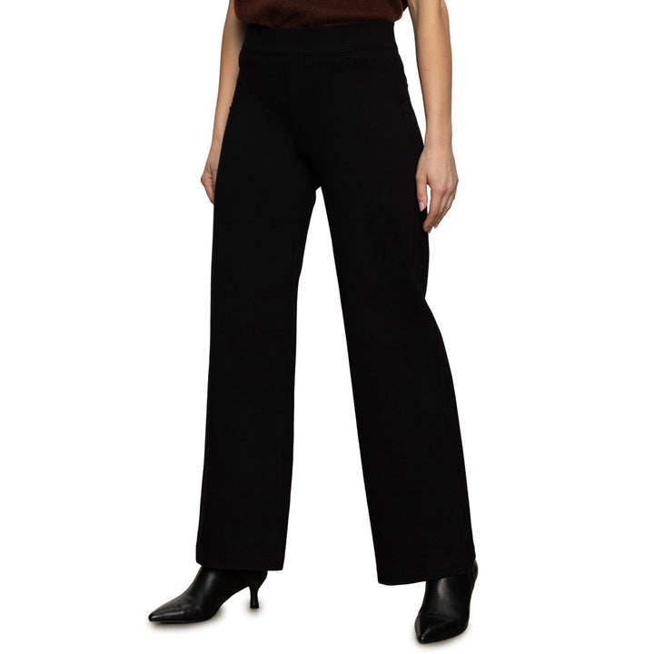 RUNWAY PONTE PANT (BLACK) - SANCTUARY