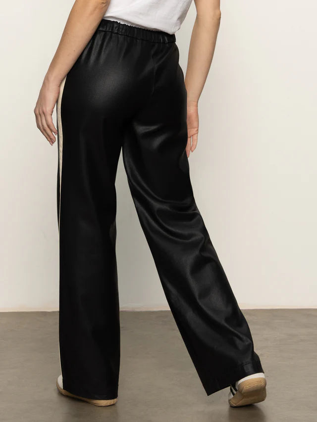 COATED TWILL TRACK PANT - SANCTUARY