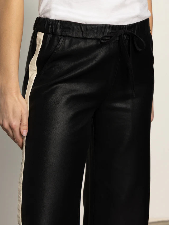 COATED TWILL TRACK PANT - SANCTUARY
